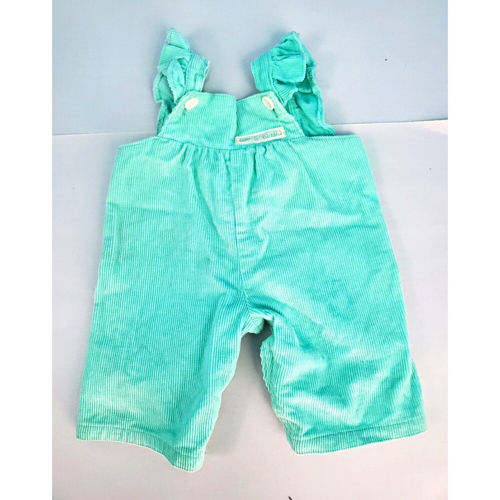 Cabbage Patch Kids Green Corduroy Overall One-Piece Coleco